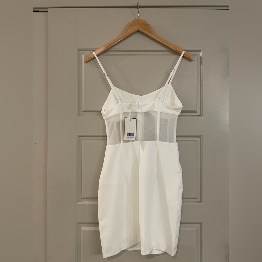 Jaus white mini dress - Picture 3 of 3